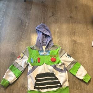 Boys Buzz Lightyear Zip Up - Size 5T
